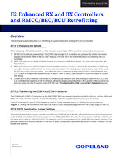 Copeland E2 Enhanced Technical Bulletin