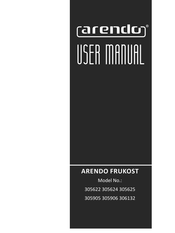 ARENDO FRUKOST 305625 User Manual