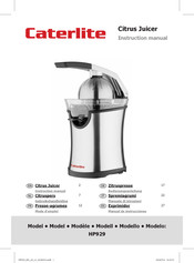 Caterlite HP929 Instruction Manual