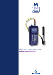 Bowers MOORE & WRIGHT MWT-3100 Operating Instructions Manual