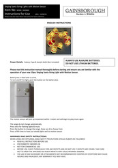 Gainsborough 640660 Instructions For Use Manual