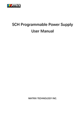 MATRIX TECHNOLOGY MPS-3055 User Manual
