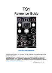 BVR Instruments TS1 Reference Manual