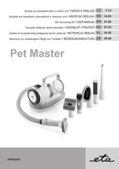 eta Pet Master User Manual