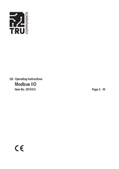 TRU Components 2973412 Operating Instructions Manual
