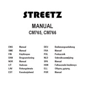 Streetz CM766 Manual