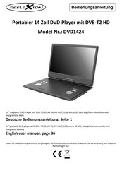 Reflexion DVD1424 User Manual