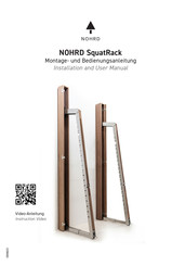 Nohrd SquatRack Installation And User Manual