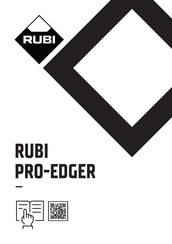 Rubi PRO-EDGER Manual