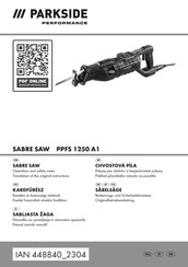 Parkside Performance 448840 2304 Operation And Safety Notes