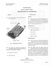 AT&T Bell System 82 Series Maintenance Manual