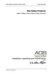 AGS Merlin 1000S+i Installation, Operating And Maintenance Manual