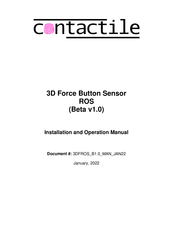contactile ROS Installation And Operation Manual