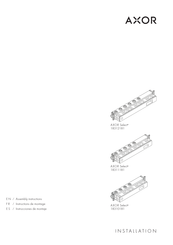 Axor Select 18312181 Assembly Instructions Manual