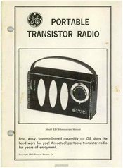 GE ESI70 Instruction Manual