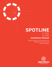 Soltech SPOTLINE 2 X 15W Installation Manual