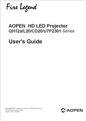 AOpen Fire Legend QH12a Series User Manual