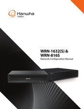 Hanwha Vision Wisenet WAVE WRN-1632S Series Configuration Manual