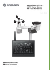 Bresser MeteoChamp HD 9-in-1 Instruction Manual