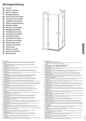 HÜPPE Design pure Series Installation Instructions Manual