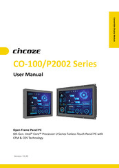 Cincoze CO-W124C-R10/P2002E-i3-PI-R10 User Manual