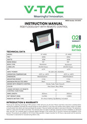 V-TAC VT-4932 Instruction Manual