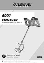 KRAUSMANN 6001 Operation Manual