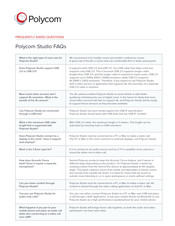 Polycom 7200-85830-001 Faq