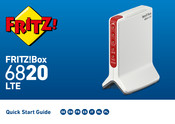 Avm FRITZ!Box 6820 LTE Quick Start Manual