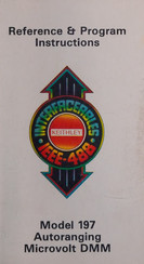 Keithley 197 Instructions Manual