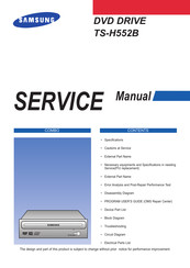 Samsung TS-H552B Service Manual