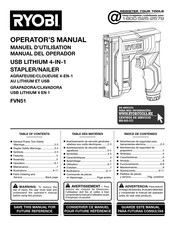 Ryobi FVN51 Operator's Manual