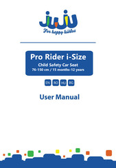 juju Pro Rider i-Size User Manual