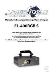 Laserworld EL-400RGB Manual
