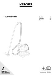Kärcher T 11/1 Classic Manual