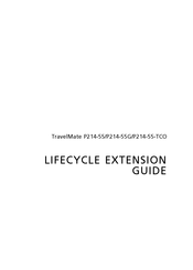 Acer P214-55G Lifecycle Extension Manual