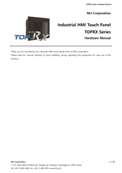 M2I TOPRX D Series Hardware Manual
