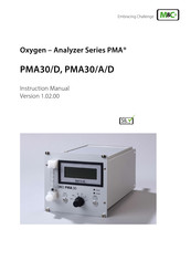 M&C PMA Series Instruction Manual
