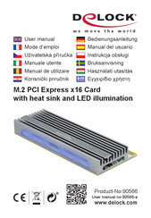 DeLOCK 90566 User Manual