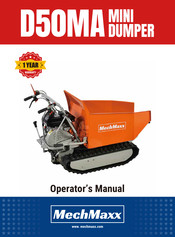 MechMaxx D50MA Operator's Manual