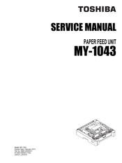 Toshiba MY-1043-B Service Manual