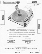 Monarch UA8 Manual