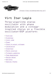 Noise Engineering Virt Iter Legio Manual