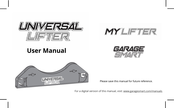 Garage Smart UNIVERSAL LIFTER User Manual