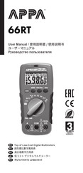 Appa 60 Series User Manual