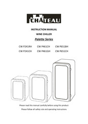 Chateau Palette CW P461GH Instruction Manual