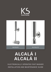 Kassel Sanitar ALCALA I KSL00406 Installation And Maintenance Manual