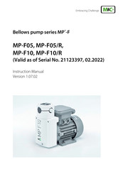 M&C 05P1005 Instruction Manual