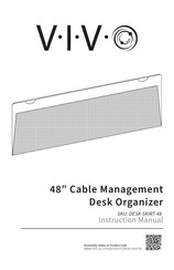 Vivo DESK-SKIRT-48 Instruction Manual