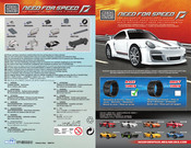 Mega Bloks NEED FOR SPEED Porsche 911 GT3 RS Manual